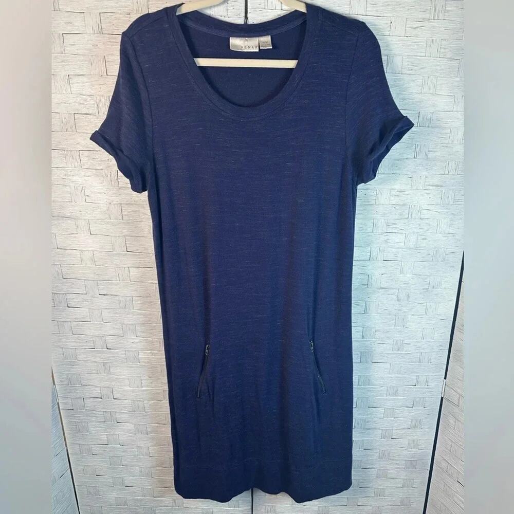 Kenar Womens T-shirt dress Knee Length packets casual coastal summer soft cozy